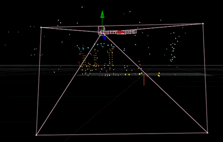 Cameratracker point cloud